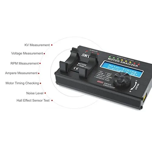 SKYRC Brushless Motor LCD Analyzer Motor Tester SK