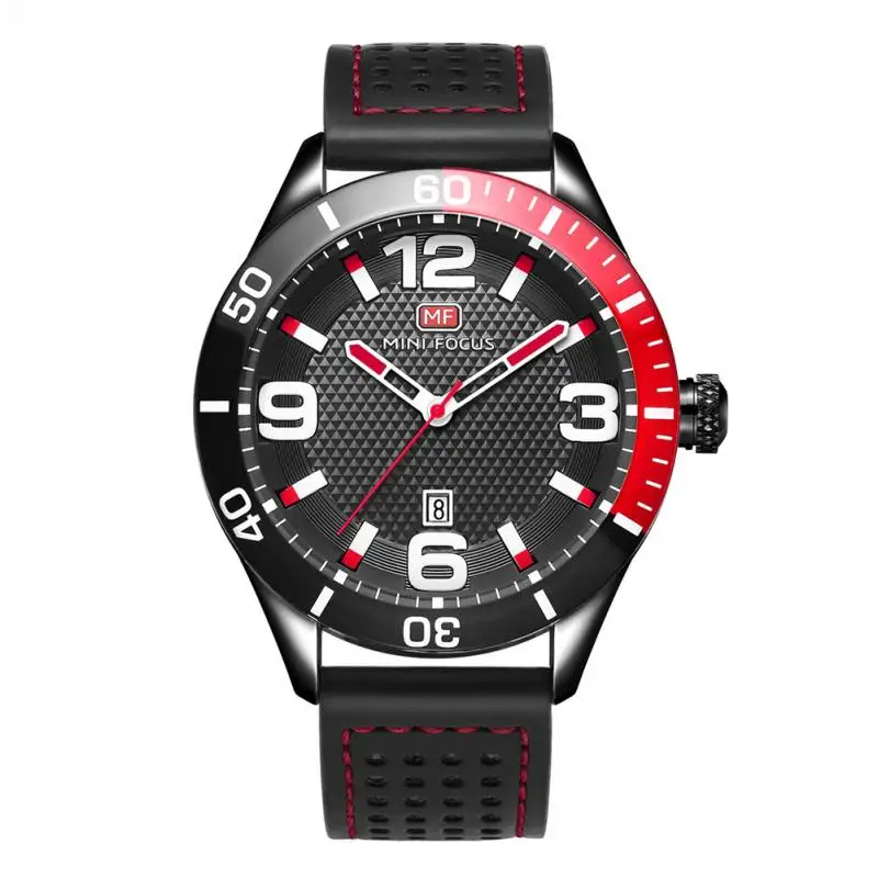 MINI FOCUS Fashion Men Metal Waterproof Watch Adjustable Band Accessory