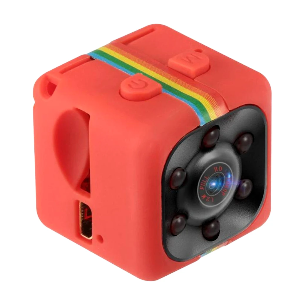 

SQ11 1080P Mini Car DV DVR Camera Dash Cam IR Night Vision Red 1080P Dash cam + back clip + USB cable
