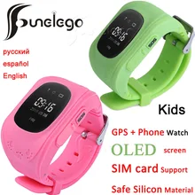 Funelego q50 Smart Watch For Kids GPS Tracker For Children Wearable OLED Screen With SIM Card