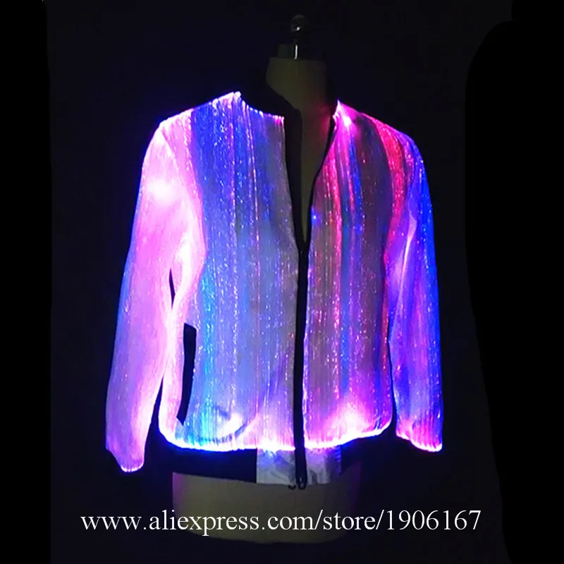 Bar singer night party birthday party stage show host DJ fiber led lighting4