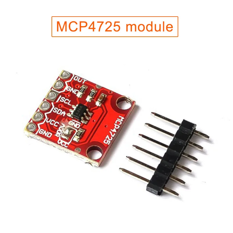 1 шт. модуль макетной платы MCP4725 I2C DAC EM88