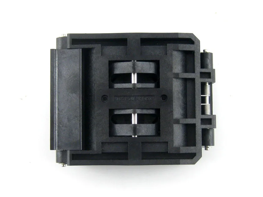 

QFP208 TQFP208 FQFP208 PQFP144 IC51-2084-1052-11 Yamaichi QFP IC Test Burn-in Socket Programming Adapter 0.5mm Pitch clamshell