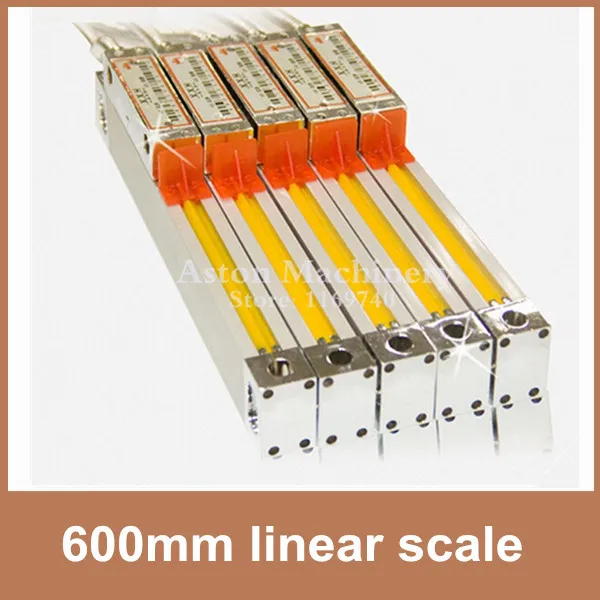 

Free Shipping High Accuracy optical scale 0.005mm / 0.0002" 5V TTL 600mm linear transducer for lathe boring machine