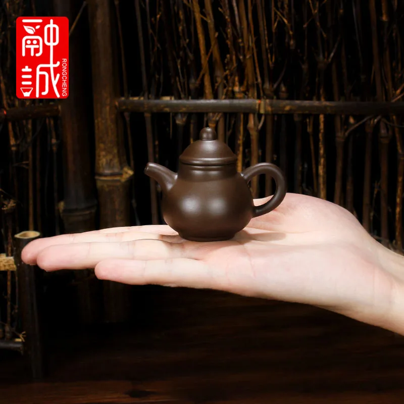 MOYLOR кунг-фу чай питомец Pueple глина ручной работы чай для домашних животных горшок керамический чайный поднос украшения - Цвет: Цвет: желтый