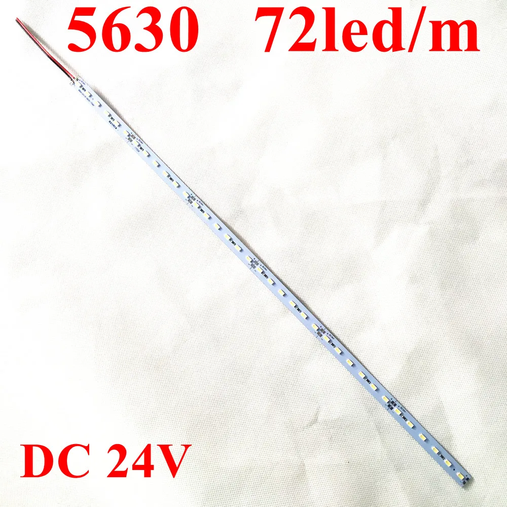 Smarstar 24V 0 33 m 24LED 5630 жесткий светодиодный бар свет см светодиодная полоса света