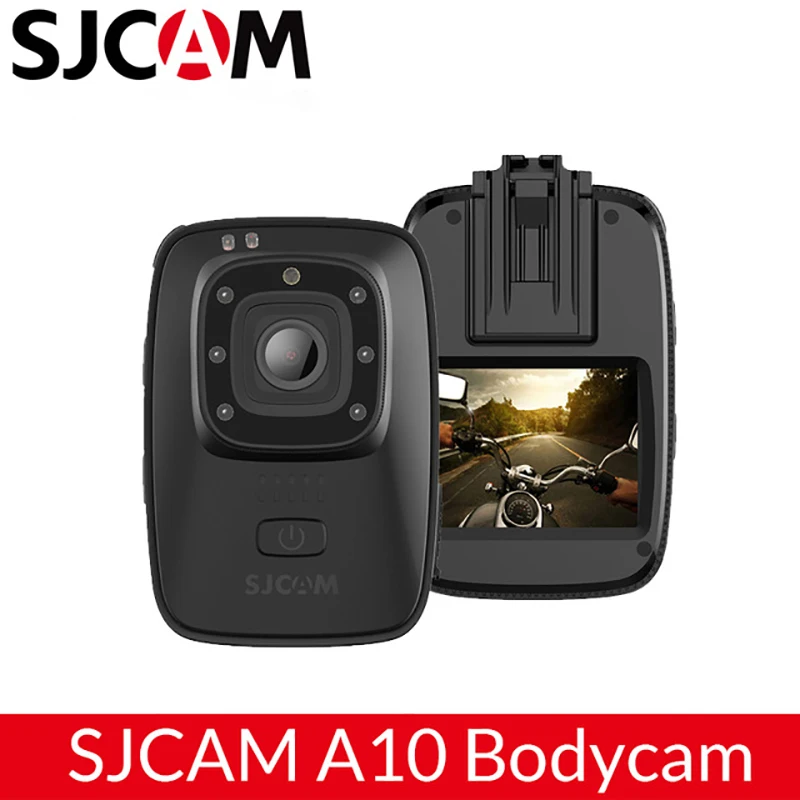 

SJCAM A10 Wearable Bodycam Cam Portable Camera Infrared Security Camera IR-Cut Night Vision Laser Positioning WIFI Action Camera