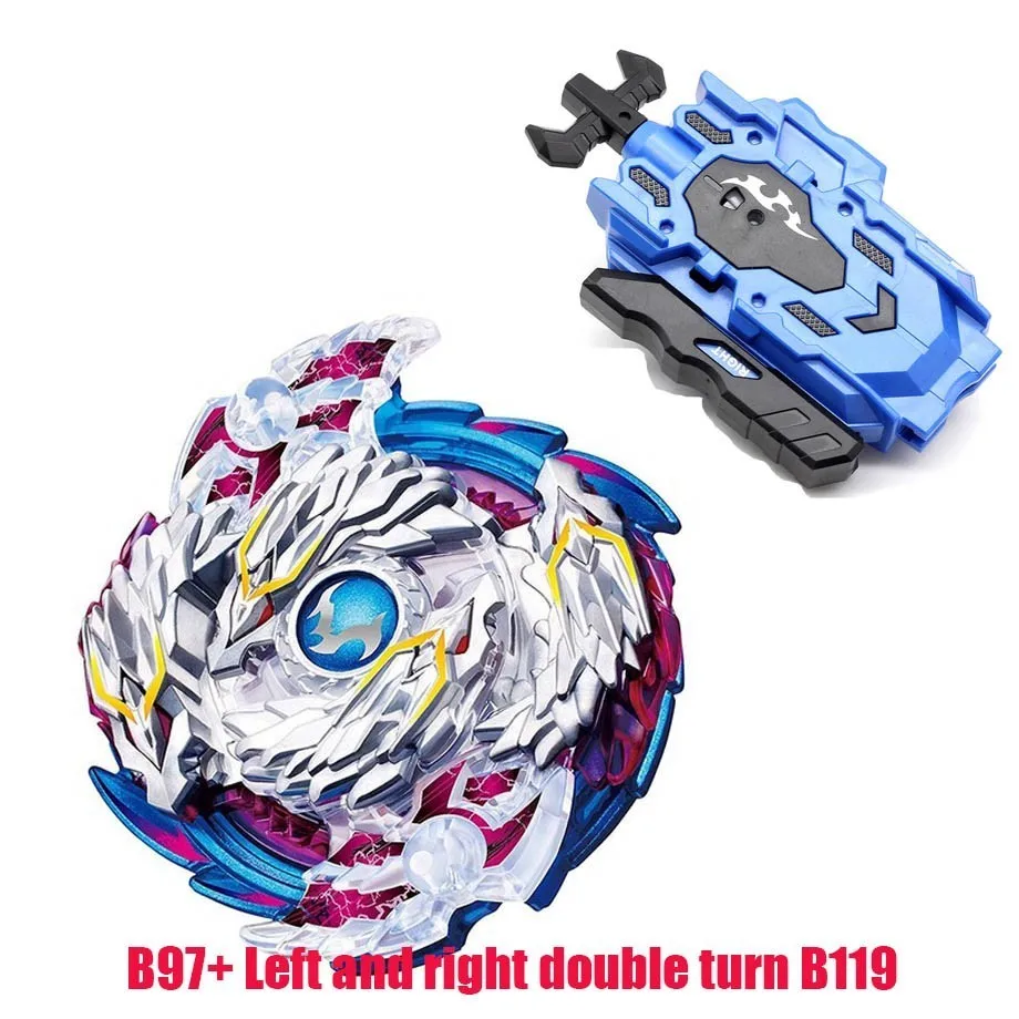 Набор Beyblade Burst B-110 B-106 B-105 B-104 B-103 Металл Fusion волчок, бейблэйд Burst с пусковым устройством детская лезвия игрушки - Цвет: b97