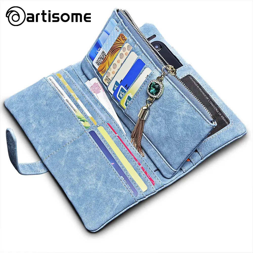 imágenes para ARTISOME 5S 5 SE Femenina Cartera de Cuero Caso Para el iphone 6 6 S 7 Caja Del Filtro Del Teléfono Coque Cubierta Pasaporte Titular de la Tarjeta Monedero de Las Mujeres imágenes para ARTISOME 5S 5 SE Femenina Cartera de Cuero Caso Para el iphone 6 6 S 7 Caja Del Filtro Del Teléfono Coque Cubierta Pasaporte Titular de la Tarjeta Monedero de Las Mujeres