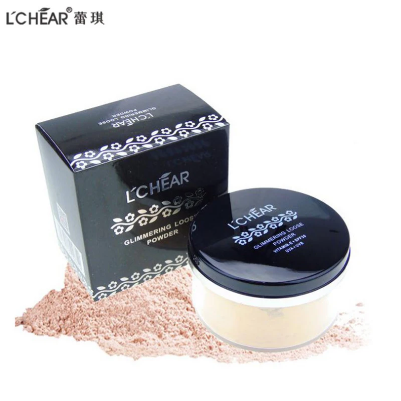 

LCHEAR brand Best sellers Soft and smooth Breathable Lithe Skin nourishing Loose powder do not take off makeup Lasting waterproo