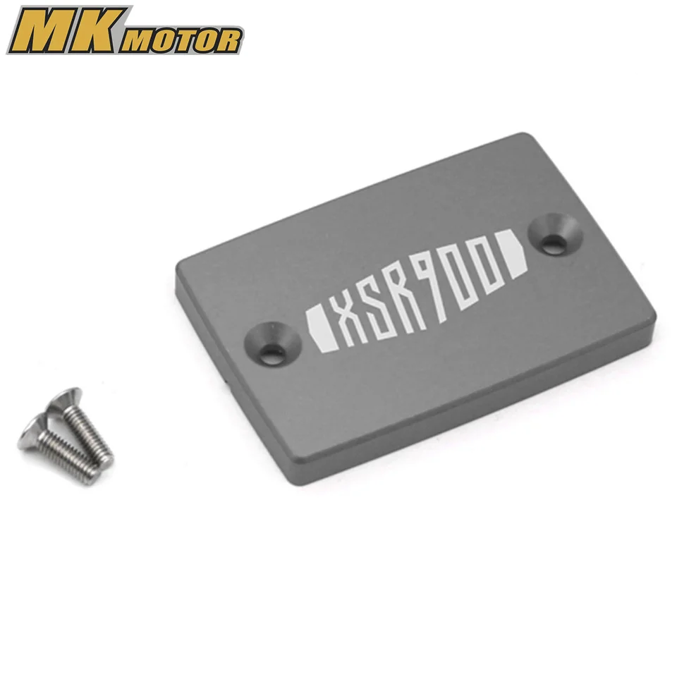 

MKLIGHTECH CNC Aluminum Motorcycle Brake Fluid Fuel Reservoir Tank Cap Cover FOR YAMAHA XSR 900 XSR-900 XSR900
