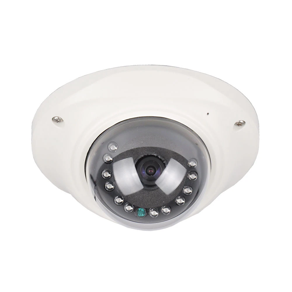 5MP рыбий глаз мини купольная камера антивандальная 1,7 мм объектив 12 шт. ИК светодиодов инфракрасного ночного видения широкий угол 180 градусов камера безопасности