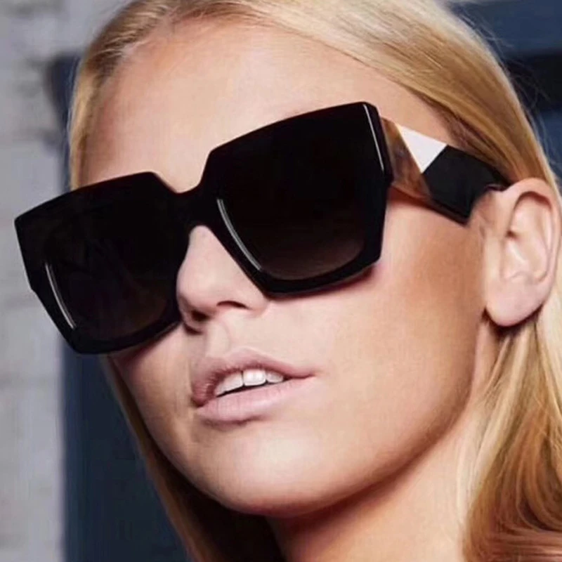 Pop Age 2018 nueva marca italiana gafas de sol cuadradas mujeres Retro marca diseñador celebridad gafas sol mujeres famosas gafas de sol|designer shades|sun glasses femalecelebrity sun glasses - AliExpress