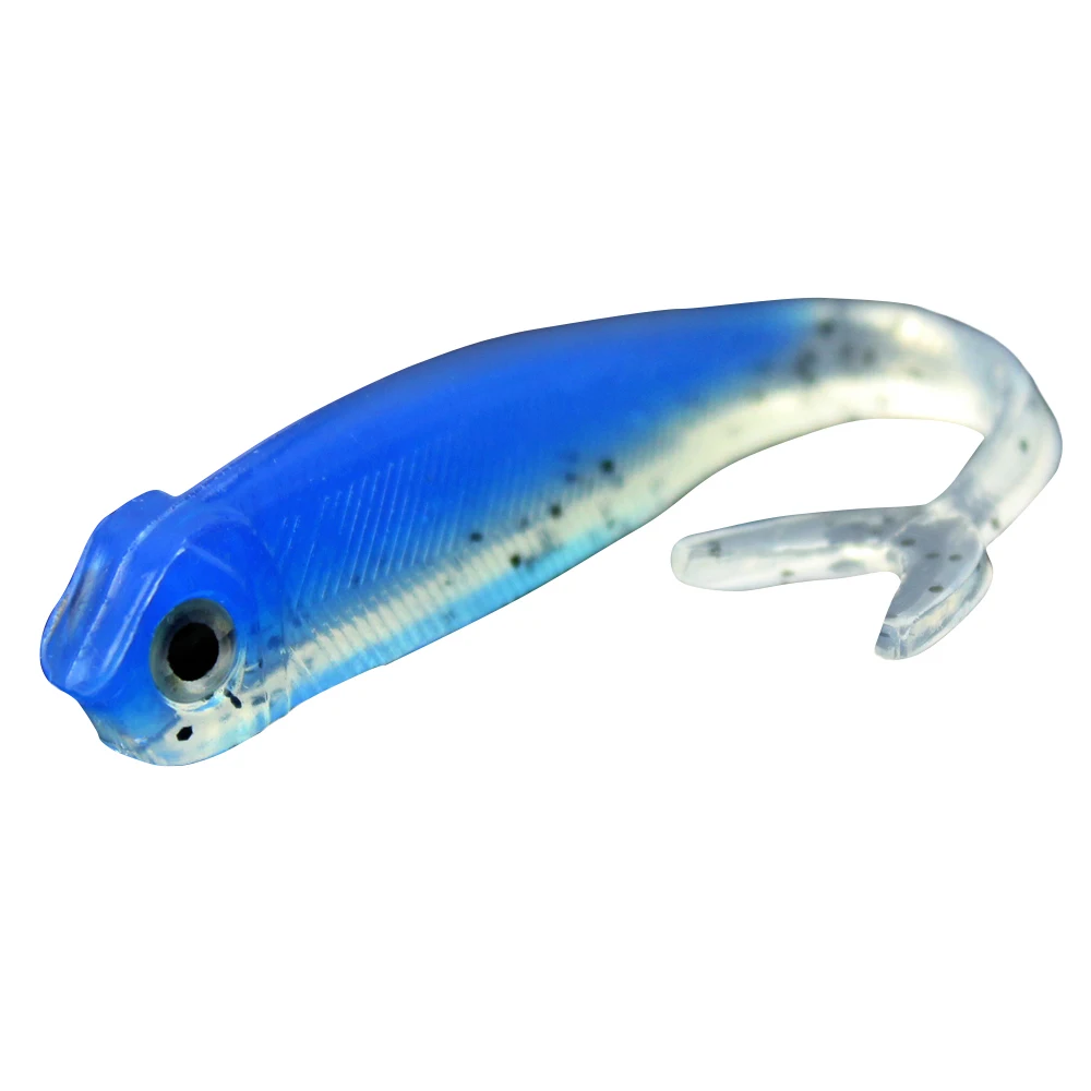8.5cm 2.5g 20Pcs/Lot BLure Brand Soft Fishing Lure Blue Back Fish