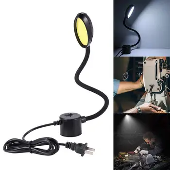 

Portable 3W/6W/8W 110-265V COB LED Sewing Machine Working Light with Magnetic Mounting Base for Lathes Drill Presses Workbenches