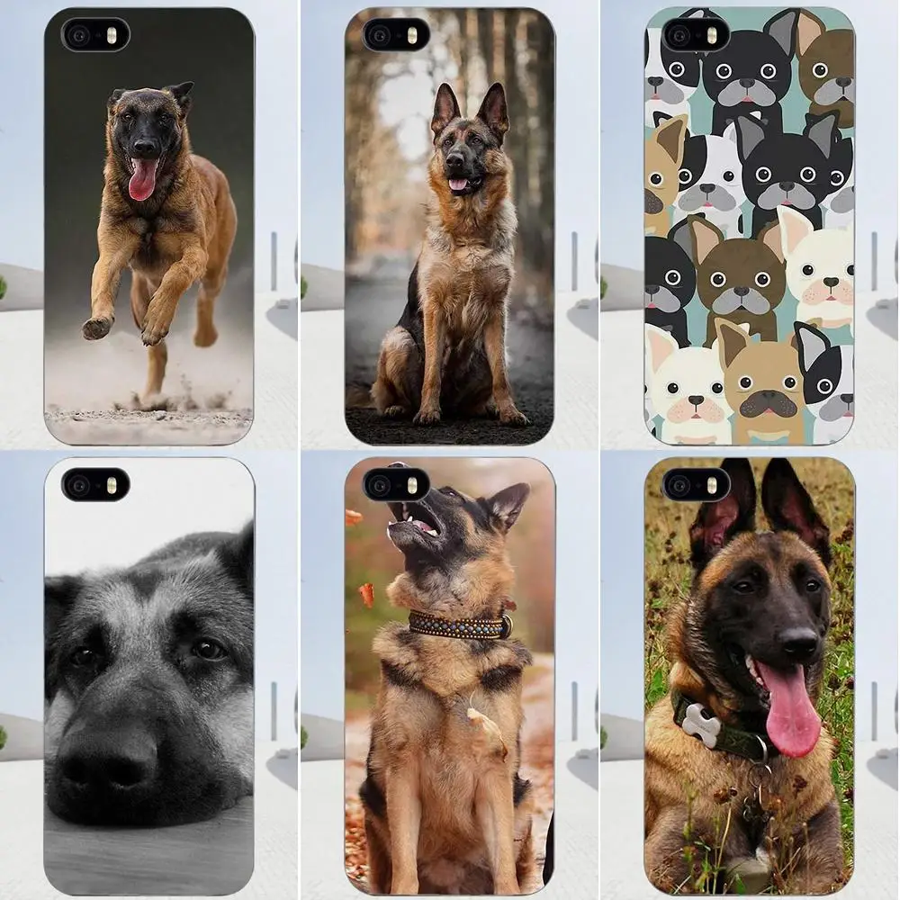 

Wexoeq German Shepherd Malinois For Xiaomi Redmi 4 3 3S Pro Mi3 Mi4 Mi4i Mi4C Mi5 Mi5S Mi Max Note 2 3 4 Soft Cell Bags