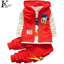 Conjunto pato donald Algodón 2, 3, 4 y 5 años