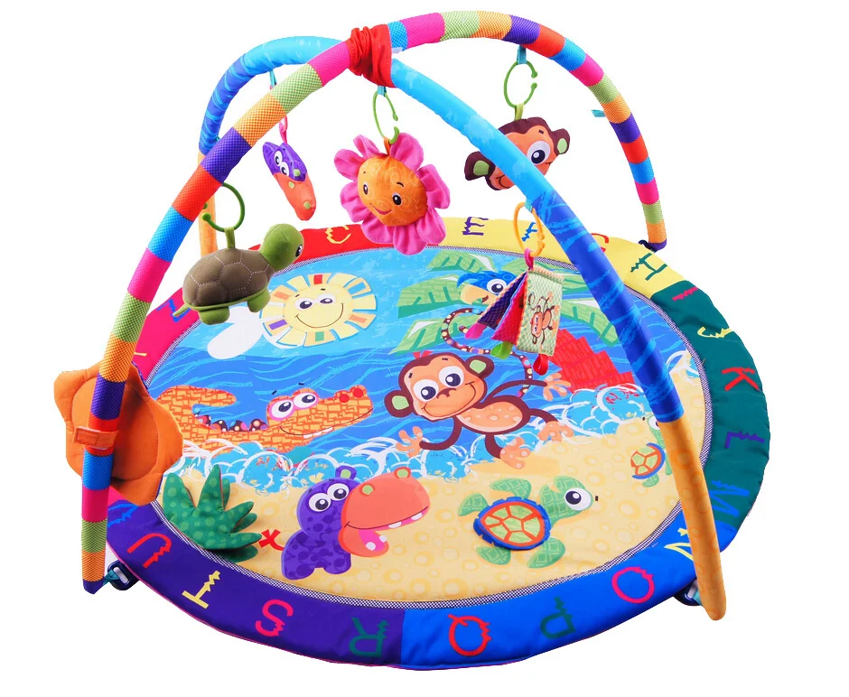 Baby Activity Play Mat Baby Gym Educational Fitness Frame Multi-bracket Baby Toys Game Mats