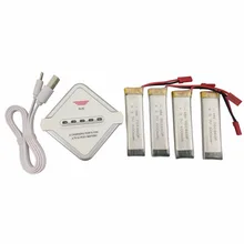 4PCS 3 7V 600mah font b battery b font UDI U815A U817A U818A for WLtoys V929