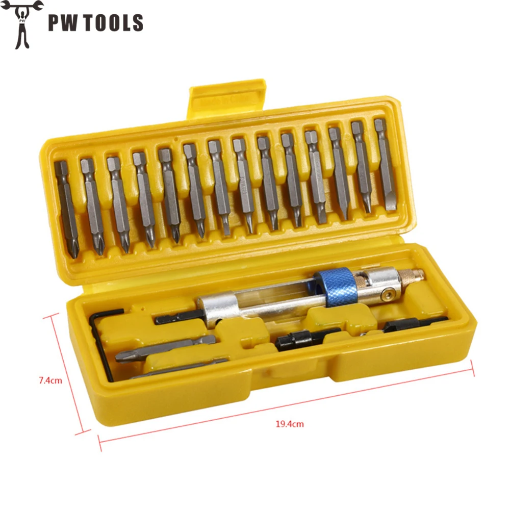 Buy PW TOOLS 20 in 1 Screwdriver Set Screw Extractor