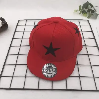 Детская Шляпа Snapback кепки мальчик весна повседневное детская бейсбольная кепка хип хоп шляпа Bone Casquette шляпа gorras девушка Pentagra кепки Трампа - Цвет: Red