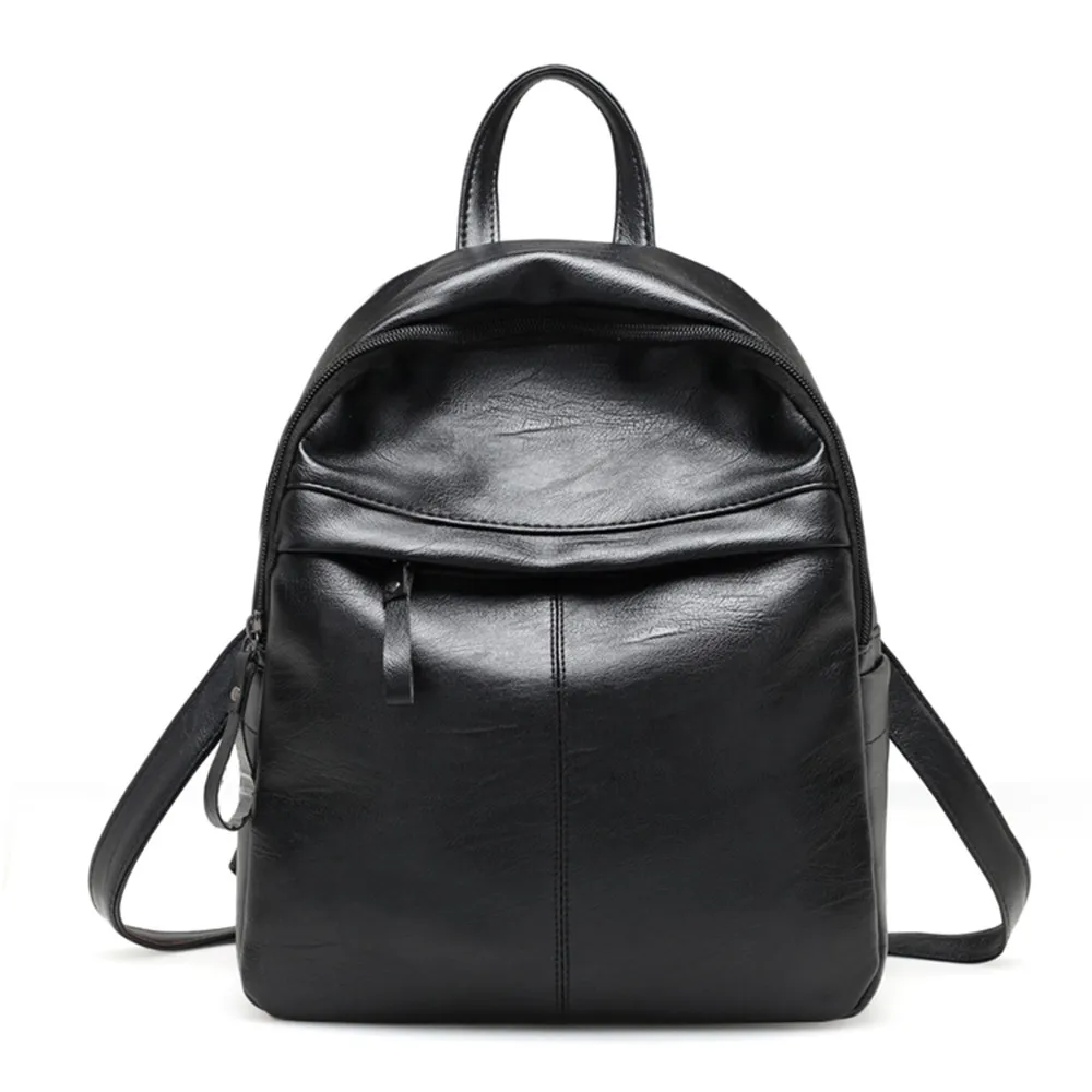 Женский рюкзак из искусственной кожи для девочек, школьная сумка, рюкзак для студентов, Противоугонный рюкзак, дорожные рюкзаки mochila feminina p