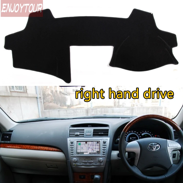 Для Toyota Camry XV40 2006 2011 Автомобильные Стайлинг Чехлы Dashmat Dash коврик Солнцезащитная