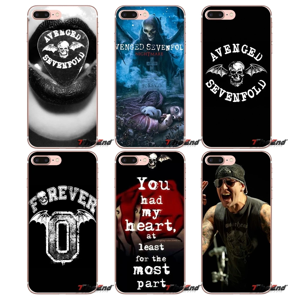 Для Samsung Galaxy J1 J2 J3 J5 J7 A3 A5 A7 2015 2016 2017 J530 J730 Fundas Coque Avenged Sevenfold мягкий чехол для сотового