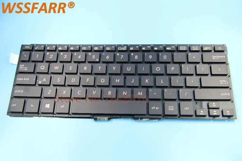 Новая клавиатура для ноутбука Asus ZenBook UX310 UX310UA UX310UQ U4000 U4000U U4000UQ серии черный США с подсветкой