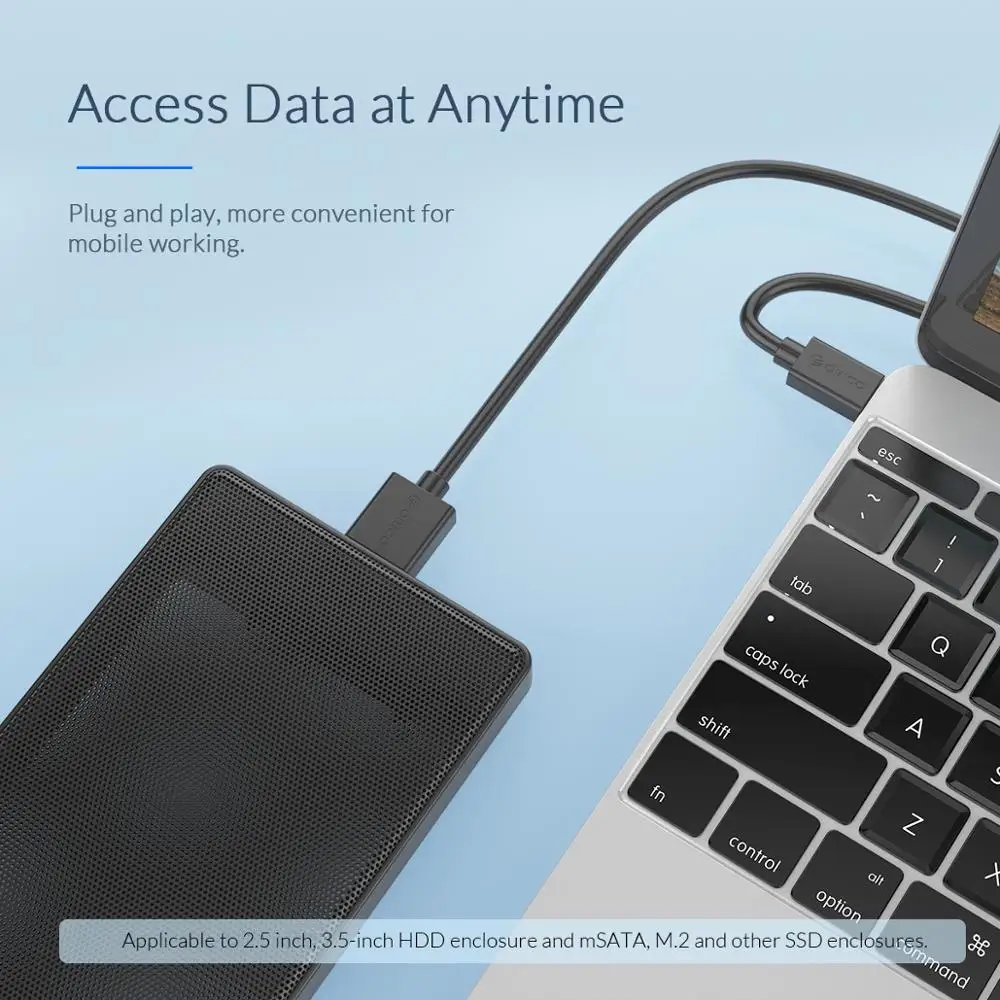 Кабель ORICO USB C к Micro B кабель для передачи данных зарядный внешнего жесткого диска