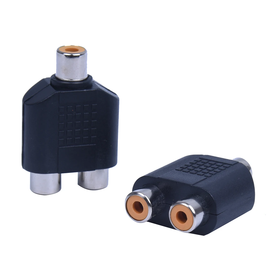 SCLS 2 шт RCA AV splitter Y адаптер 1 Женский черный|rca av splitter|rca avav rca |