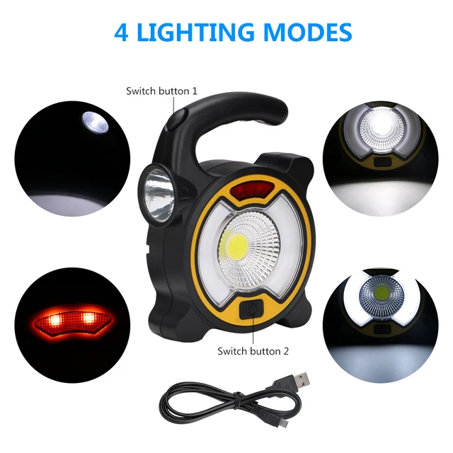 Portable Floodlight Lantern 4-Mode  2