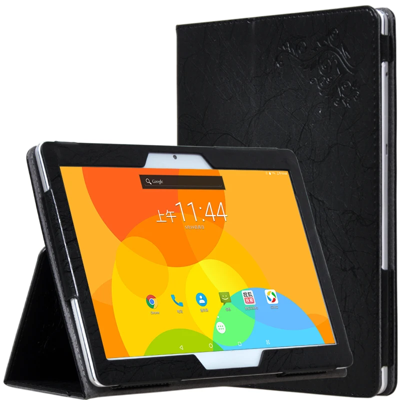 Умный однотонный флип чехол из искусственной кожи с подставкой для Onda X20 / Chuwi Hi9 Air