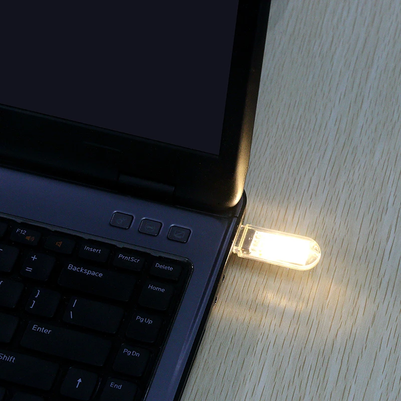 Kebidumei USB светодиодный Ночной светильник 3 светодиода 8 светодиодов брелок 5 в