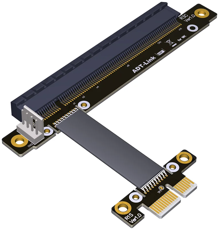 Riser PCI E 3 0 16x до x1 PCIe x16 Express Райзер для майнинга графической карты Удлинительный