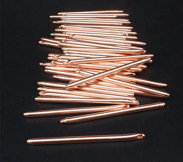 2pcs 6*50mm Copper+internal heat transfer fluid Heat pipe cooling rod  diameter D6mm length 50-400MM heat tube Copper heat pipe - AliExpress