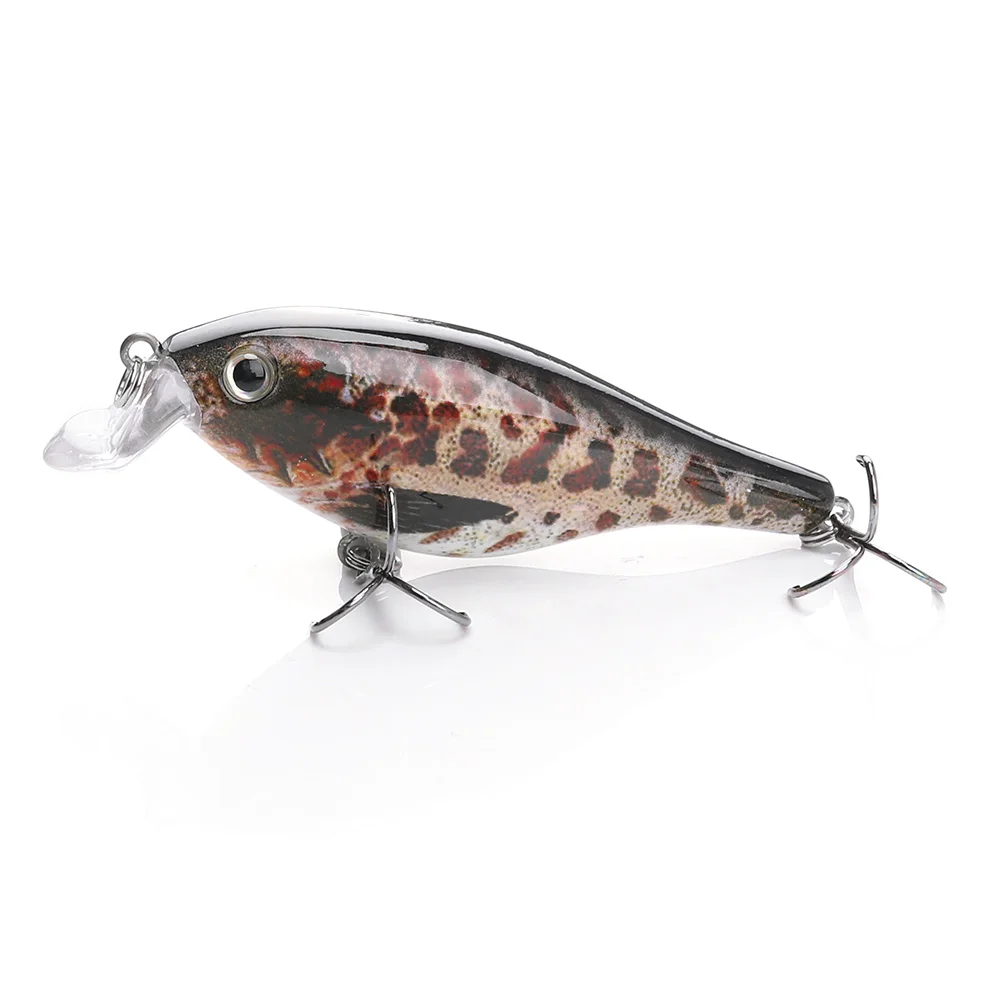 VTAVTA жесткая приманка для рыбалки 7,5 см 11 г раненный гольян воблеры Crankbait Bache бас искусственные приманки Щука карп приманки наживка - Цвет: COLOR J