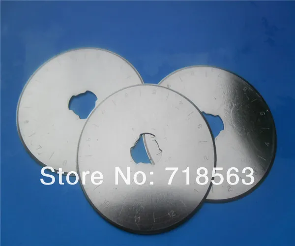 

25 - 45MM ROTARY CUTTER BLADES fits Olfa, and more,sharp quality SKS7 material