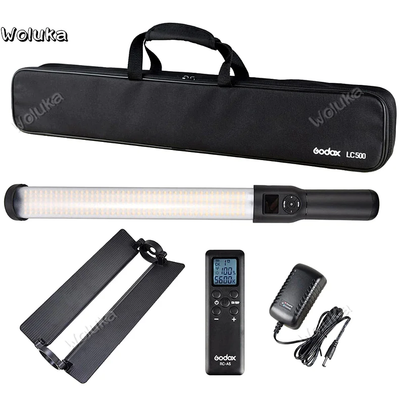 Godox-LC500-Adjustable-LED-Light-Lamp-High-Color-Rendering-Index-long-lasting-power-supply-for-photography (1)