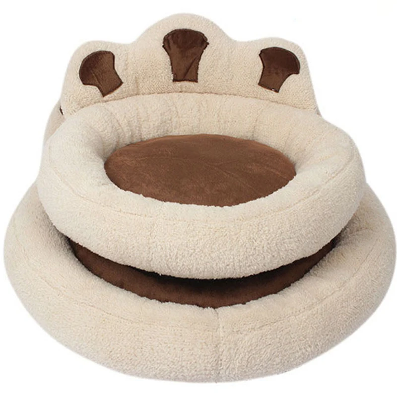 Best 5 Choices Winter Autumn Warm Soft Small Medium Pet Bed Flannel Kennel Cat Litter Dog Mat Cartoon Shaped Pet Dog Sofa Puppy House