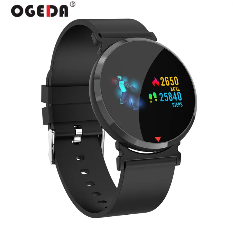

ODEDA E28 Smart Watch Heart Rate Blood Pressure Oxygen Sleep Monitor Pedometer Alarm Clock Find Phone Call Reminder Smartwatch