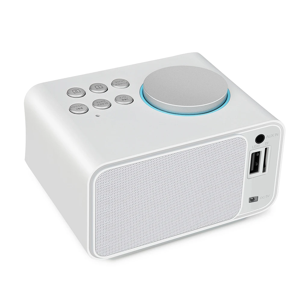 Bluetooth беспроводной динамик Настольный Будильник FM радио USB порт зарядки U диск TF MP3 термометр с микрофоном светодиодный дисплей