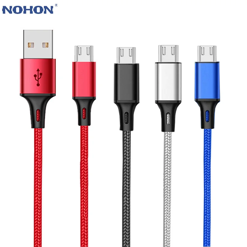 Кабель Micro USB для передачи данных и зарядки 25 см 1 м 2 3 м|Кабели мобильных телефонов|