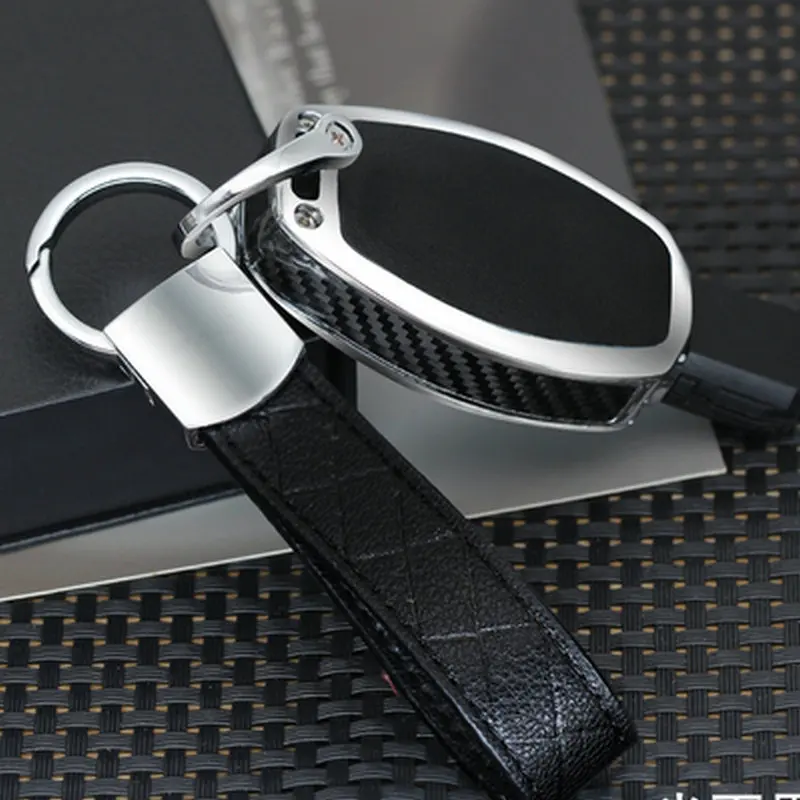 

Car Metal Leather Key Ring Keychain Keyring Key Holder for Mercedes Benz W203 W211 W204 W210 W124 W212 W205 W202 W176 W168 W169
