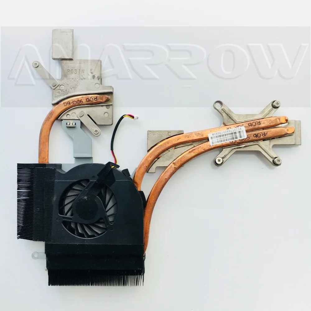 Original free shipping laptop heatsink cooling fan cpu cooler For HP