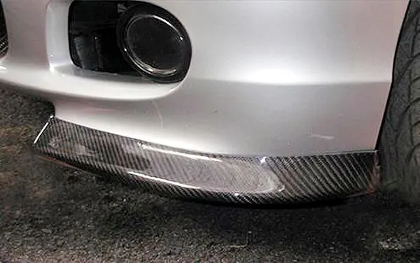 M-TECH Real CARBON FRONT SPLITTERS SPOILER FOR BMW E46 2D 4D 1PAIR