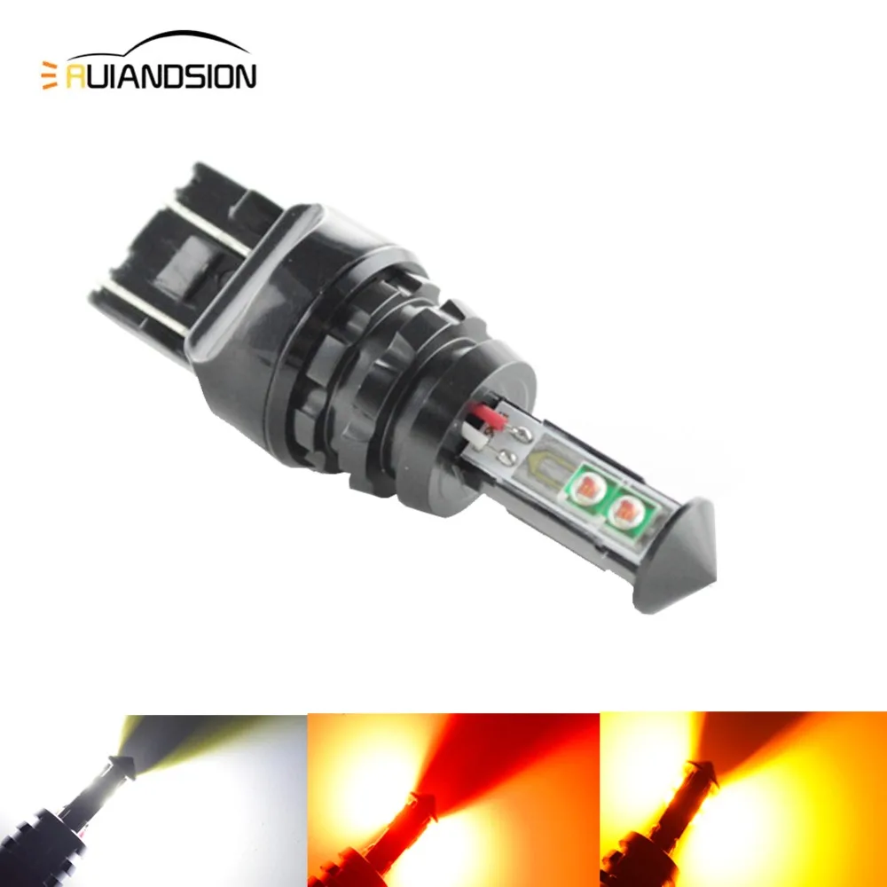20 Вт t20 w21/5 7443 7440 Led CANBUS Автомобильная противотуманная лампа дневного света