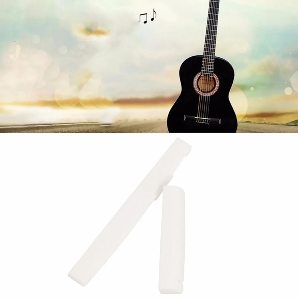 OOTDTY Guitar Accessories Buffalo Bone Guitar Bridge Nut