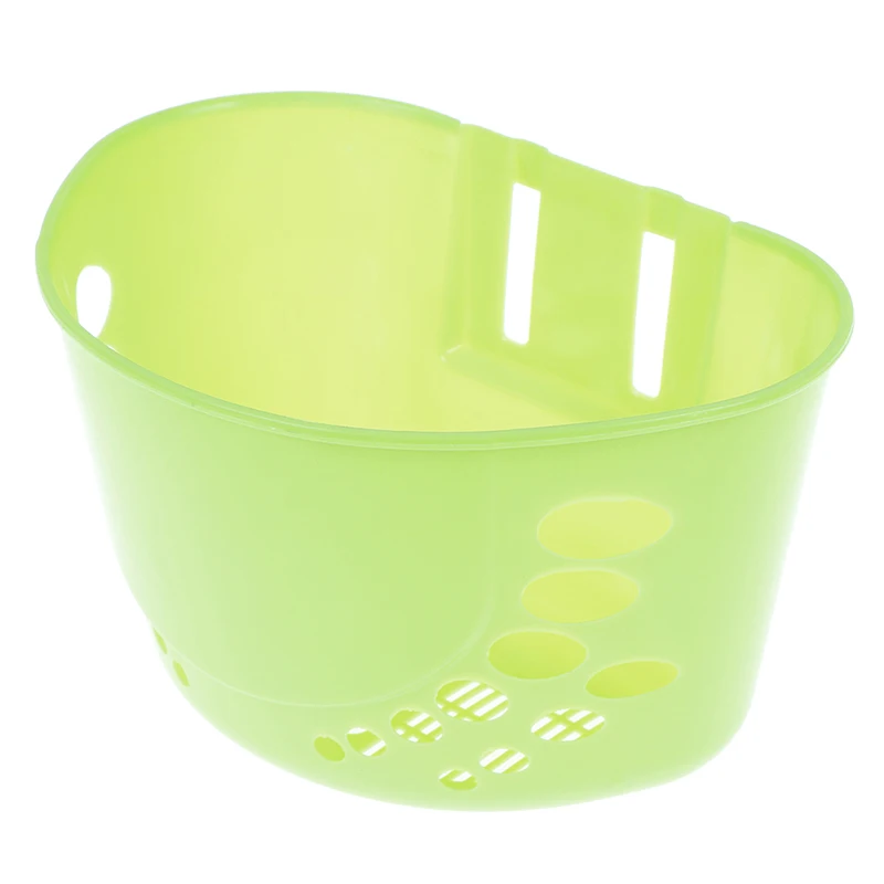 Perfect 5 Colors Lovely Bicycle Basket Front Bag Easy Installation Bicycle Bag Scooter Handle Bar Basket with Bracket Bike Accessories 14