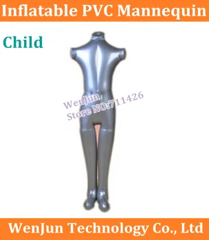 

1pcs/lot New Kids Children Whole Body Without Arm Inflatable Mannequin Fashion children Dummy Torso Model
